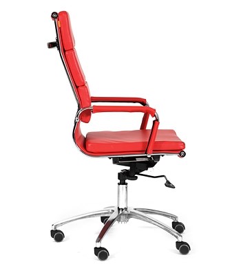 Кресло CHAIRMAN 750 экокожа красная в Чебоксарах - изображение 2